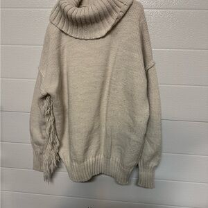 Cozy Cream Turtleneck Sweater